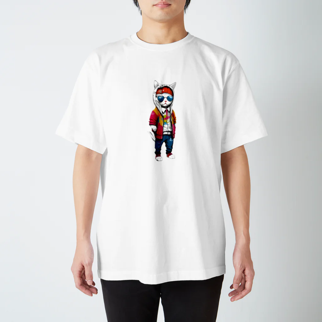 GRAFFITYのcat-man-1 Regular Fit T-Shirt