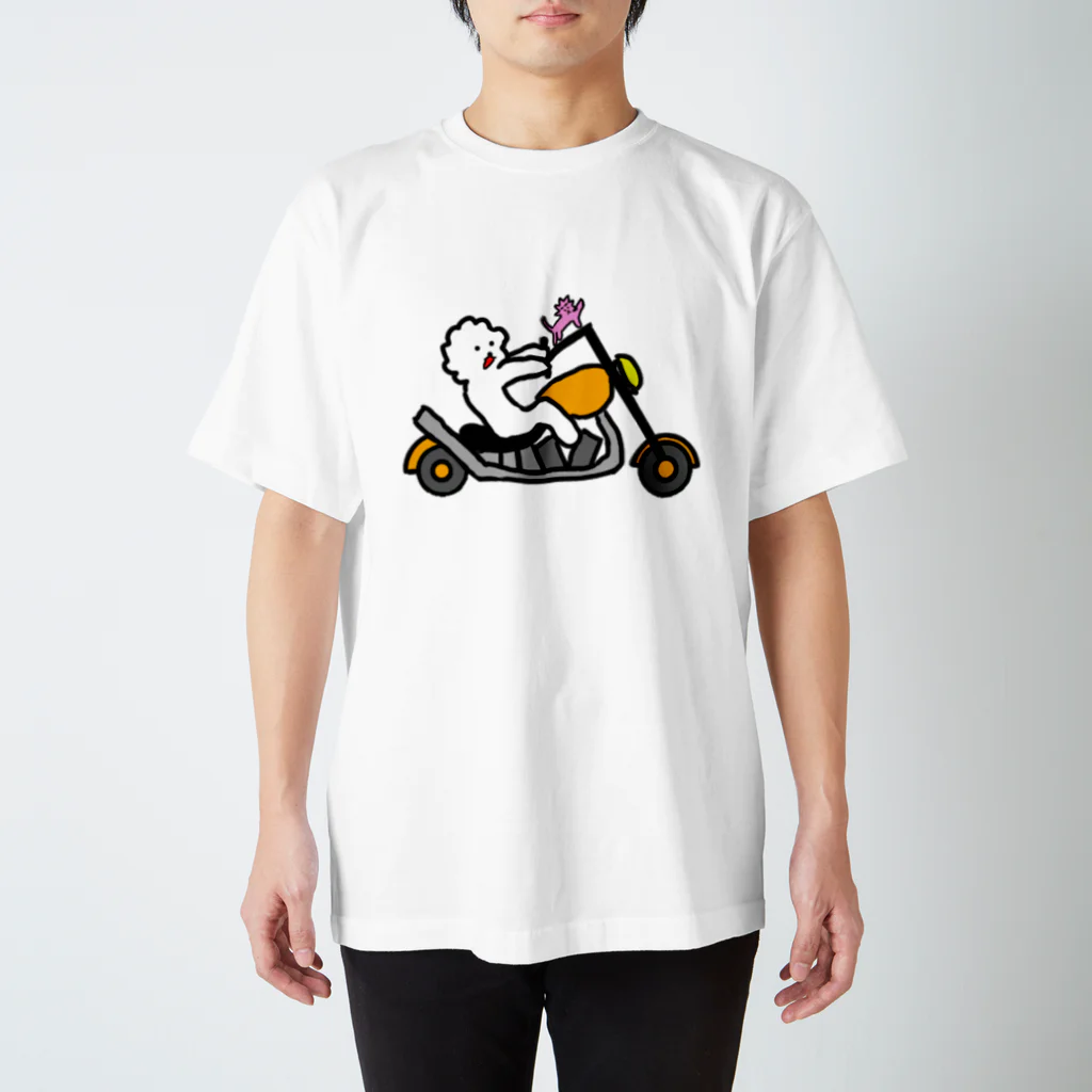 くもまゆフレンズのくもまゆフレンズ スタンダードTシャツ