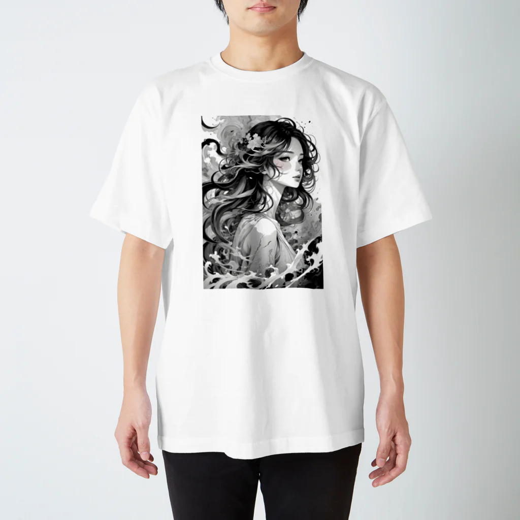 AI Fantasy Art Shopの【限定商品】Chaos⑥ Regular Fit T-Shirt