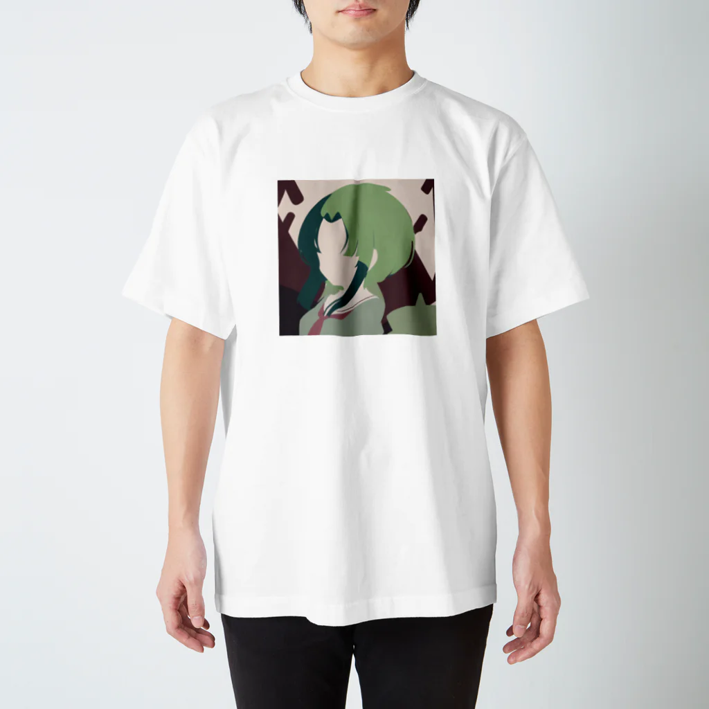 Riollaの緑の女の子 Regular Fit T-Shirt
