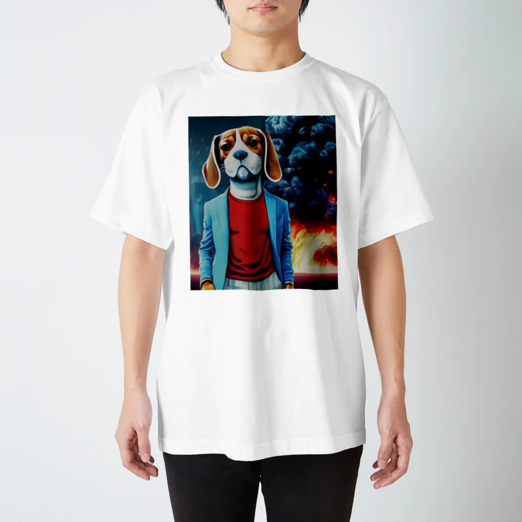 マルワーク S.Z.R.のCITY HUNTING DOG スタンダードTシャツ