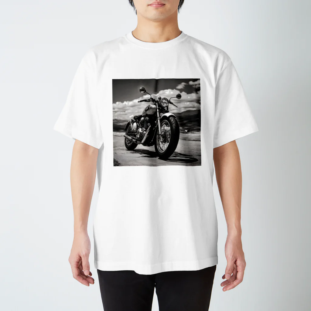 the blue seasonのクラシックバイクの美学：時代を超えたエレガンス Regular Fit T-Shirt