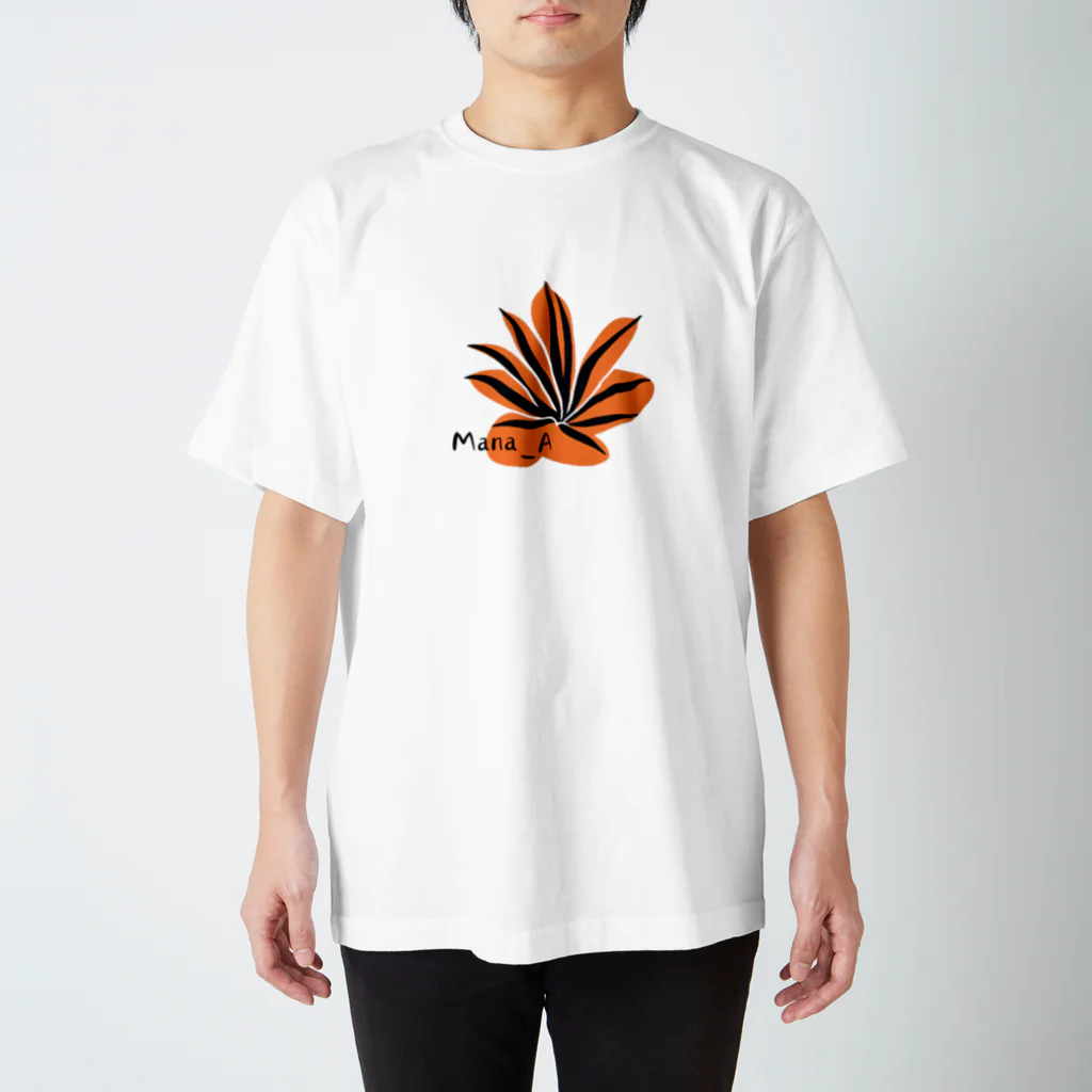 Mana Aのカラフルアガベ Regular Fit T-Shirt