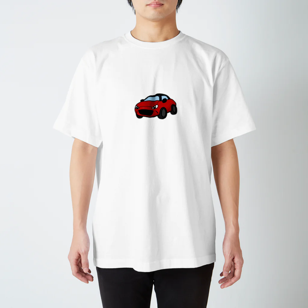 Yショップの赤いおーぷんかー Regular Fit T-Shirt