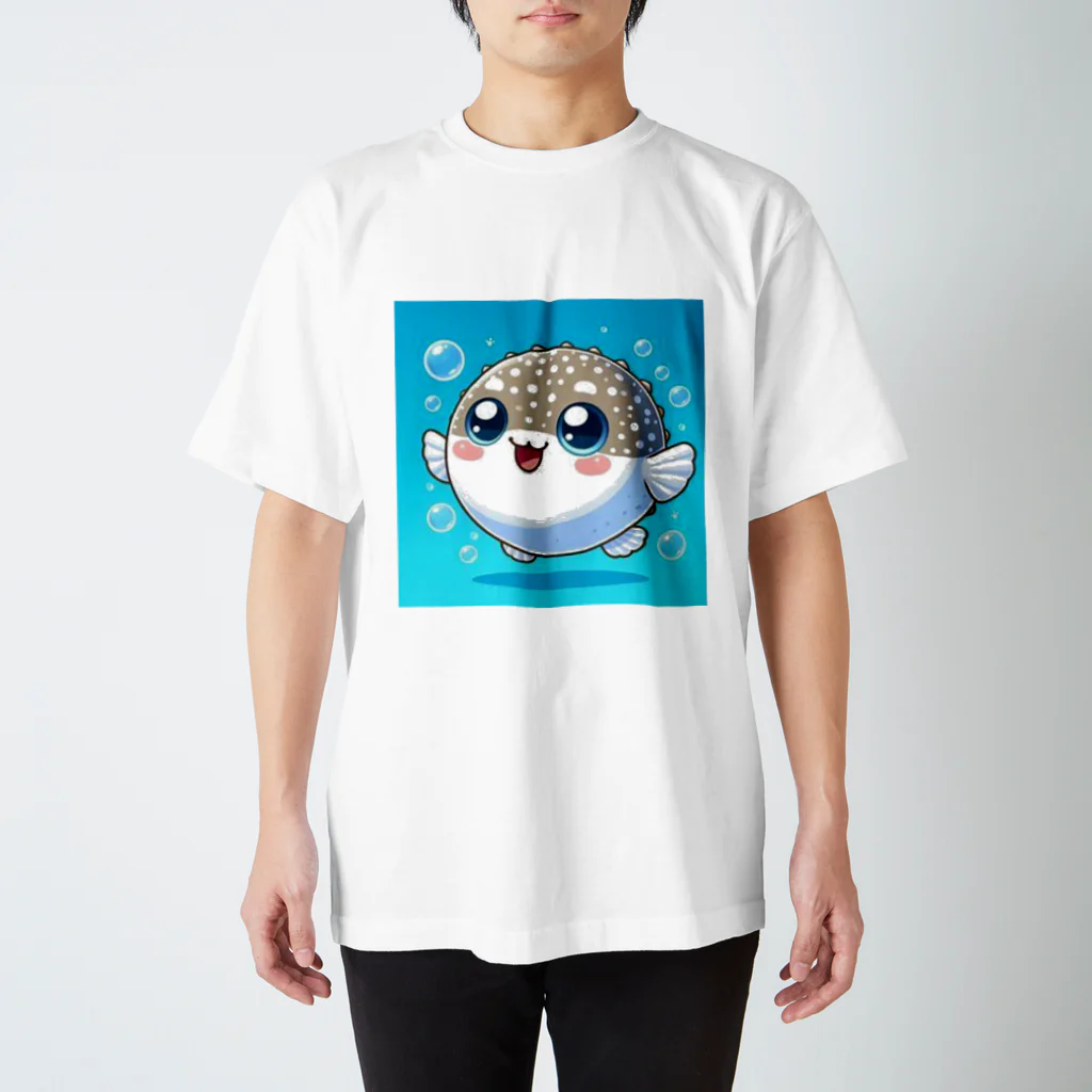 マサマサのふぐくん Regular Fit T-Shirt