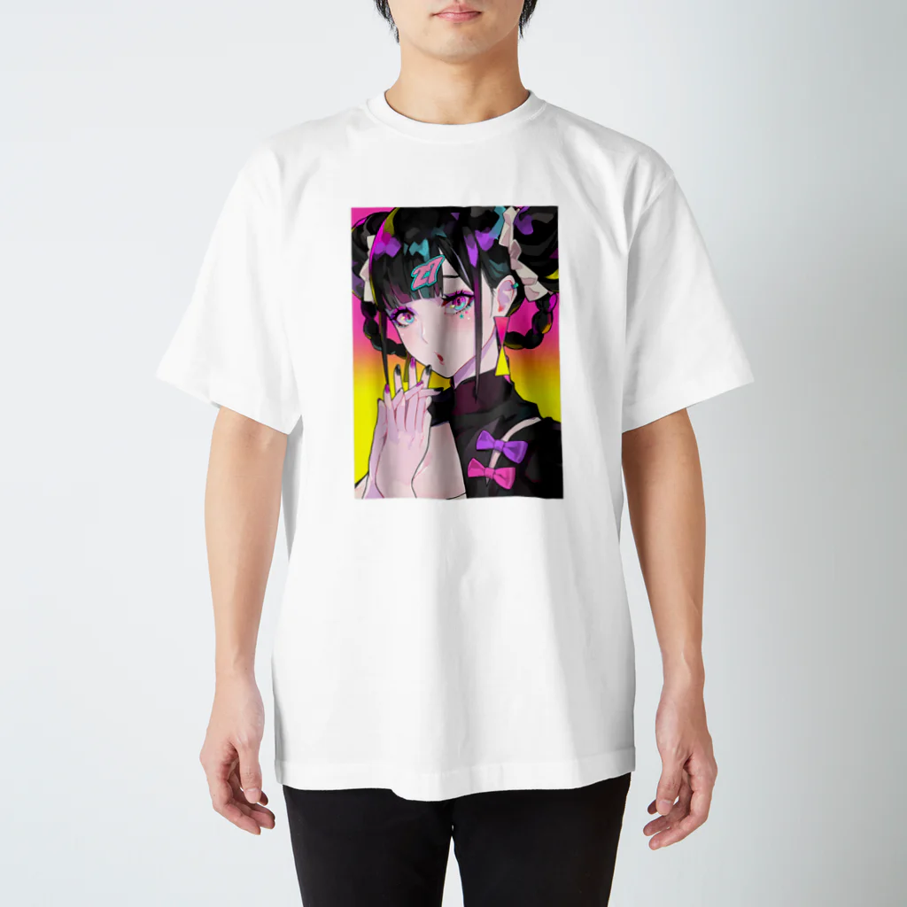 World_Teesのアニメガール 日本の美学 アニメTシャツ オタクギフト Regular Fit T-Shirt