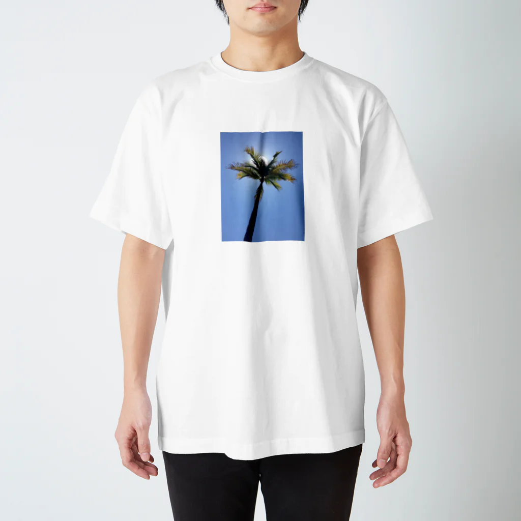 tropicasuzuriの椰子の木 南国の夏 スタンダードTシャツ
