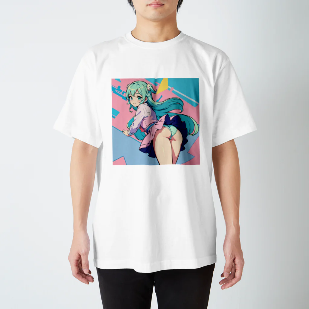 yozoraniyumeoの魔法女子中学少女 Regular Fit T-Shirt