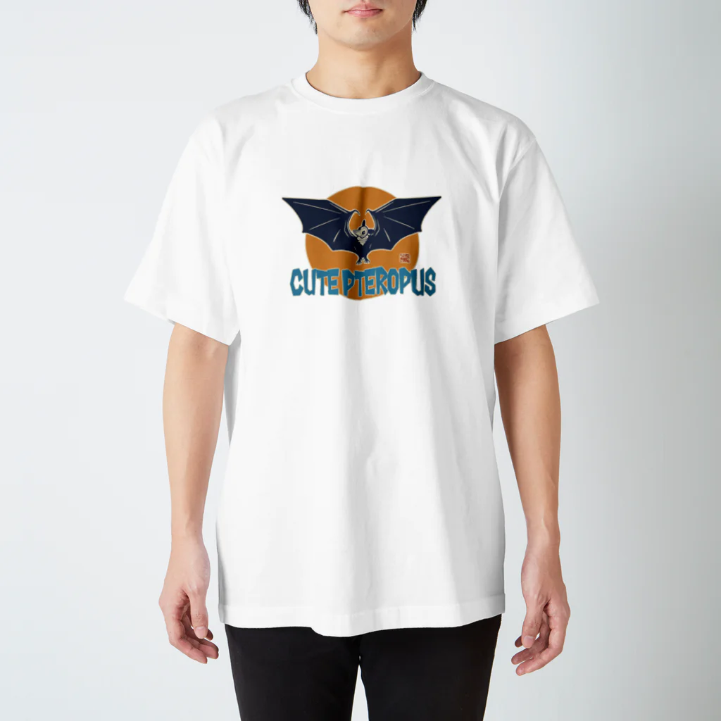 BATKEI ARTのCute Pteropus Regular Fit T-Shirt