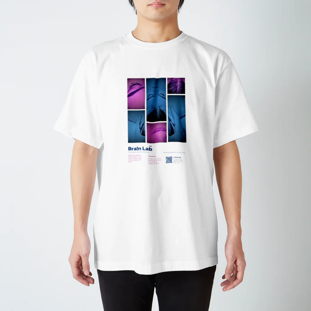 久保田ひさとのショップのBrain Lab original products Regular Fit T-Shirt