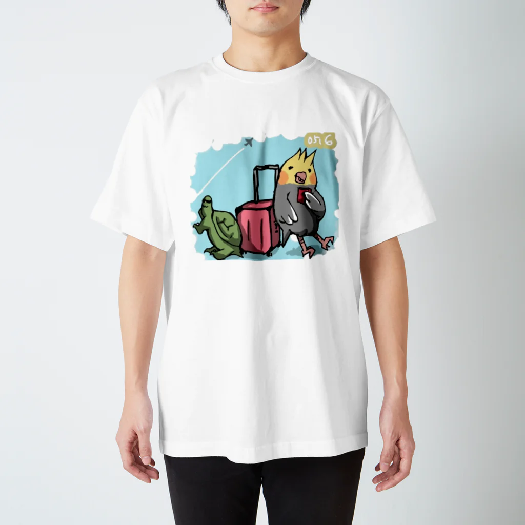 🐥ゆる(いイラストで生き物を)愛(でたい)の今日という日のためのTシャツ(5/16) Regular Fit T-Shirt