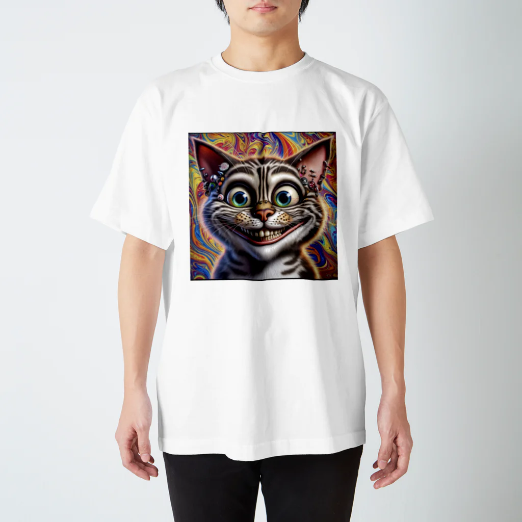 crazy_x_crazyのクレイジーキャット スタンダードTシャツ