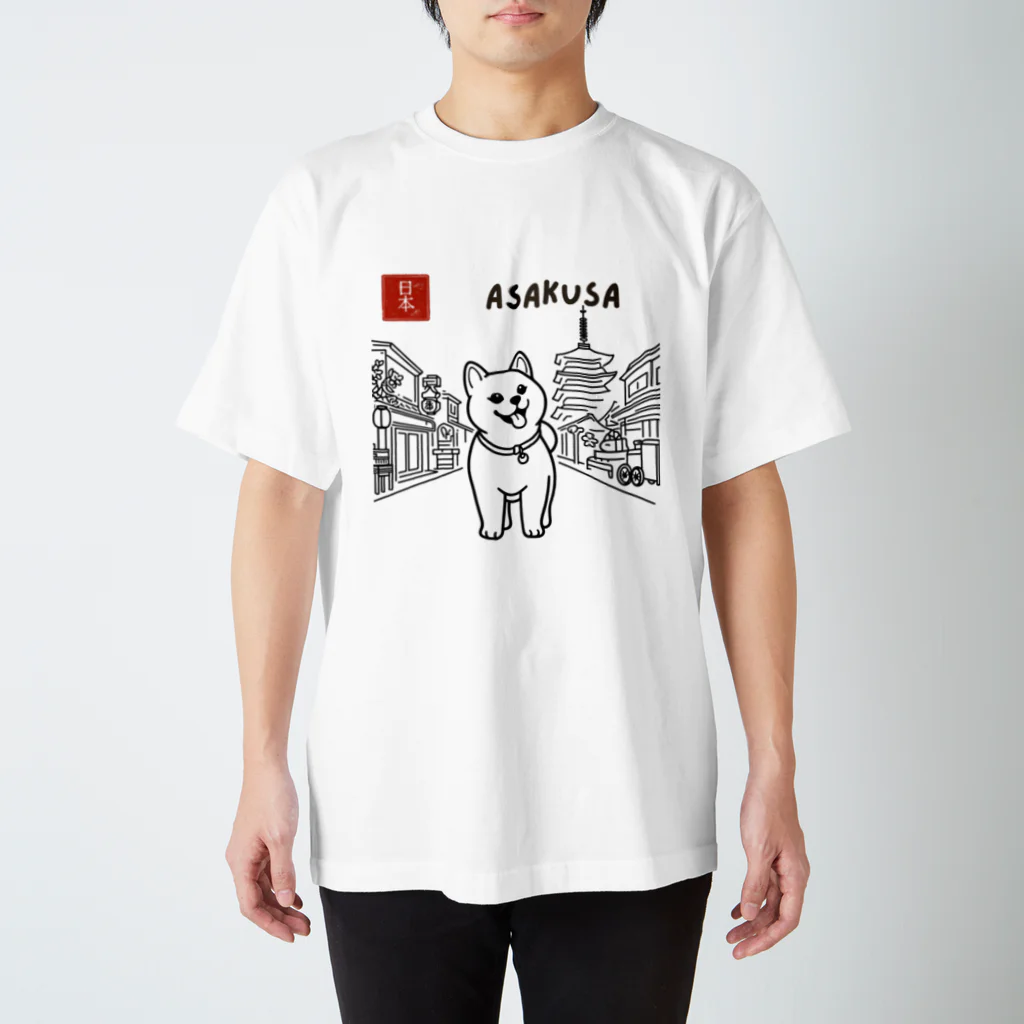 ShibaShibaのShibaShiba スタンダードTシャツ