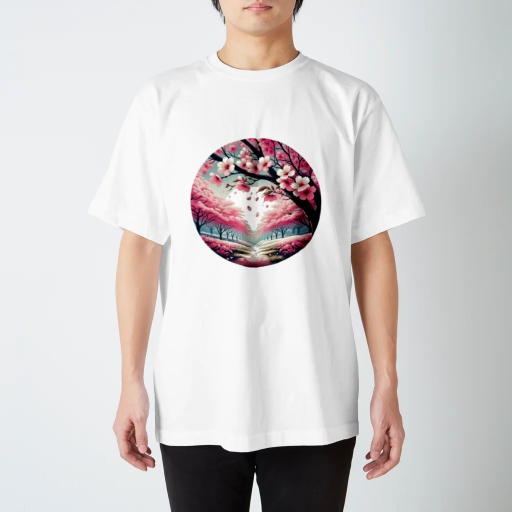 ryu1220の桜と季節感 スタンダードTシャツ