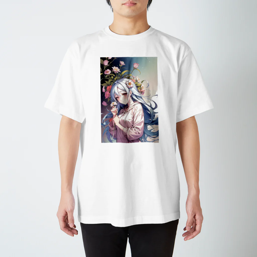 🐋うくはのお店の花と君7 スタンダードTシャツ