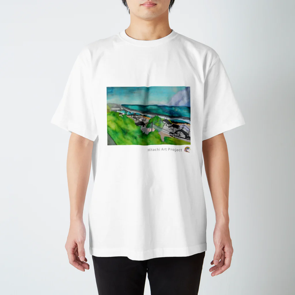 ひたちアートプロジェクト　Hitachi Art Projectの第8回公募展　思い出の道 Regular Fit T-Shirt