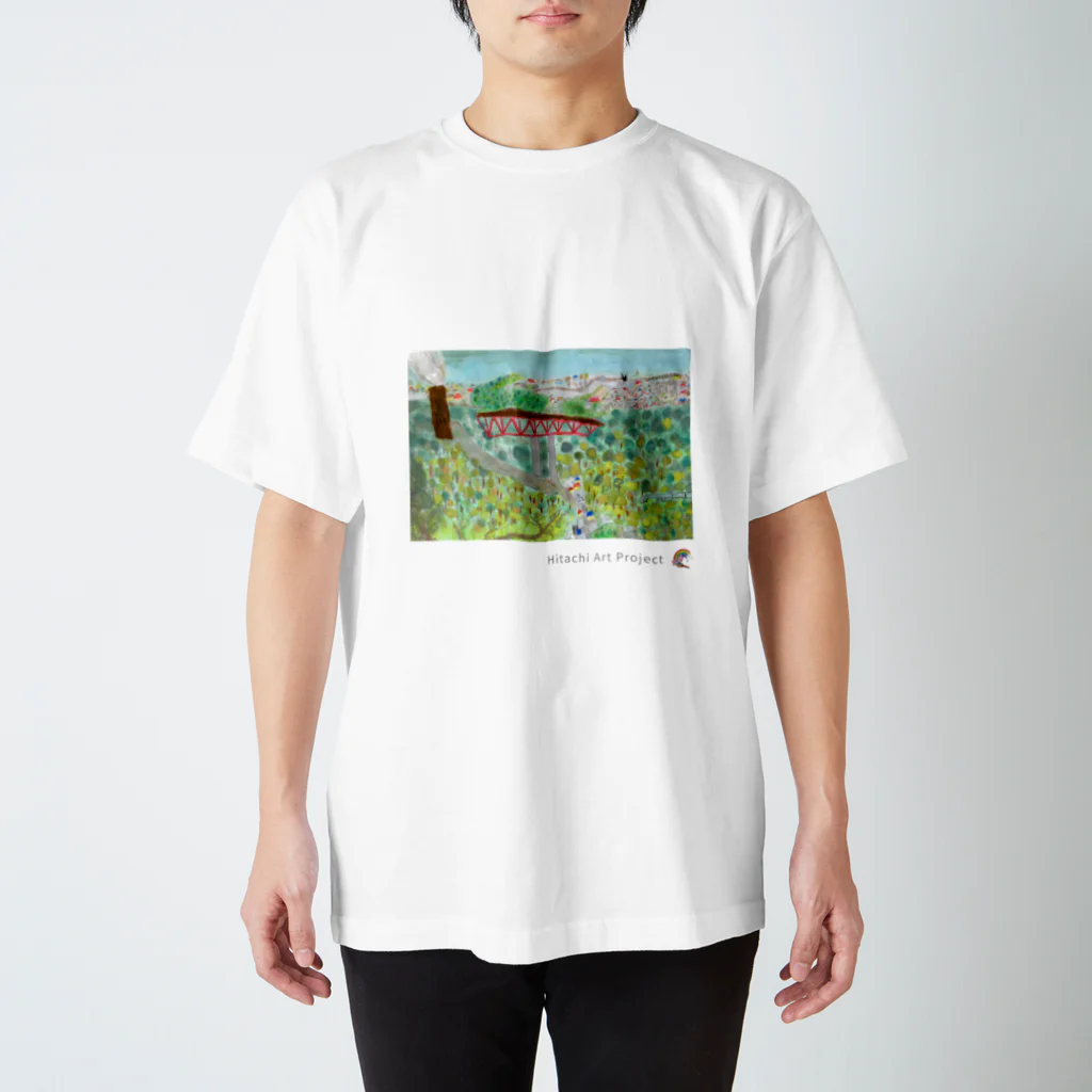 ひたちアートプロジェクト　Hitachi Art Projectの第8回公募展　ゆたかなしぜんときれいな海 スタンダードTシャツ