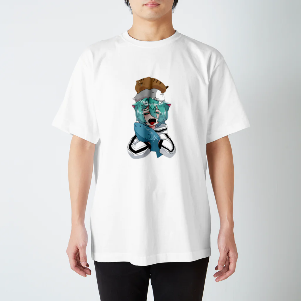 モネのねむねこ！くぁ Regular Fit T-Shirt