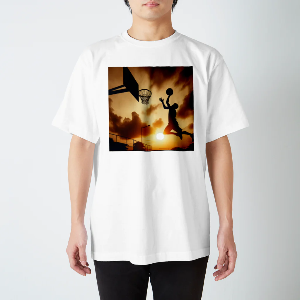 hikaLinootoのダンクマンシルエット Regular Fit T-Shirt