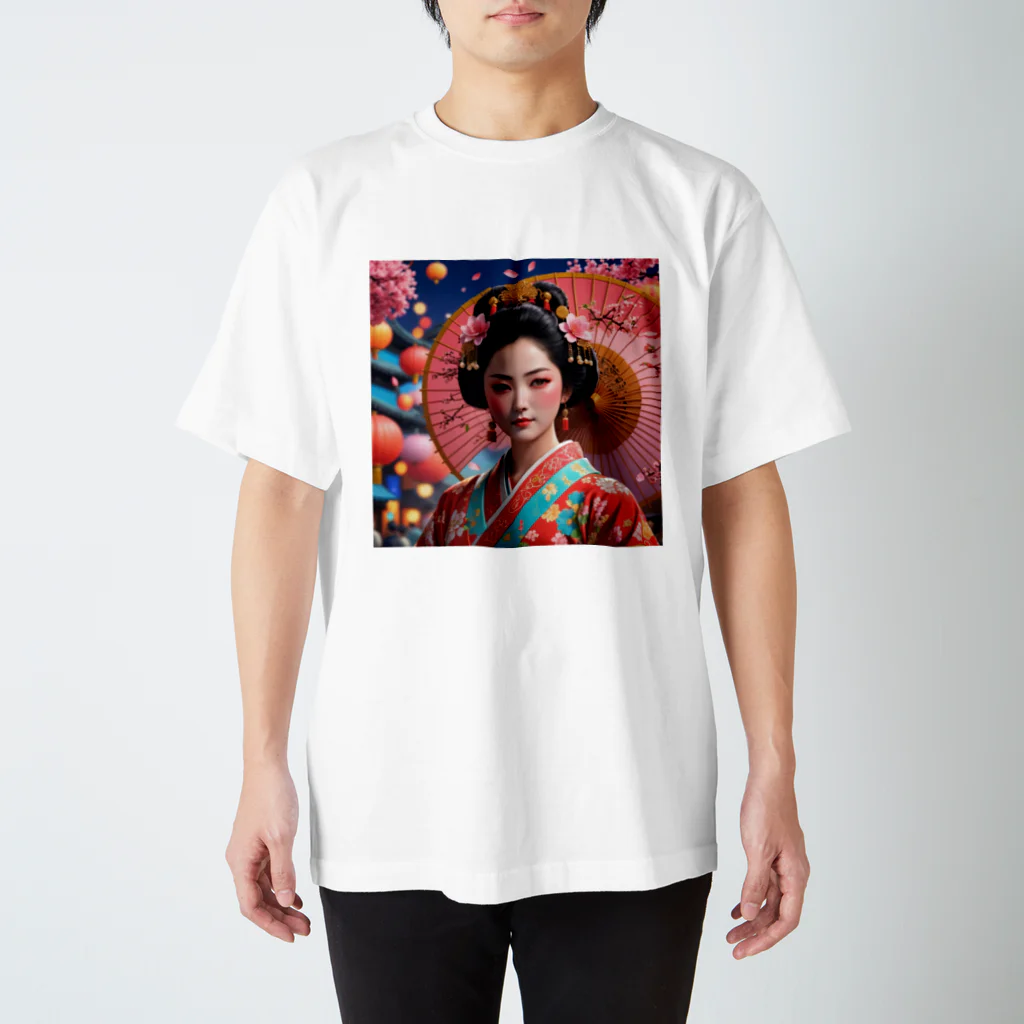 Mr_GeishaのMaikohan スタンダードTシャツ