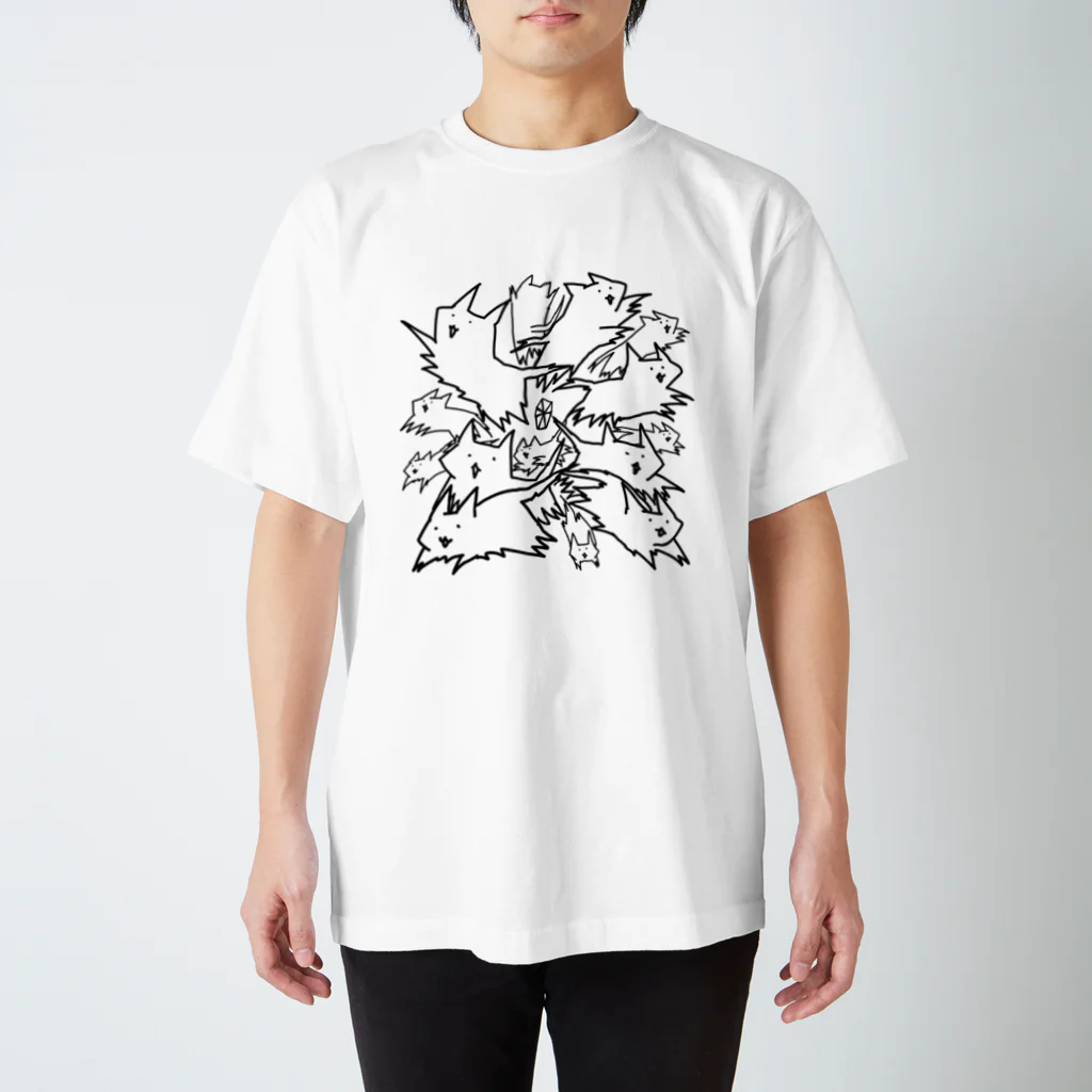 Stsyoのてぃんだろすの群れ スタンダードTシャツ