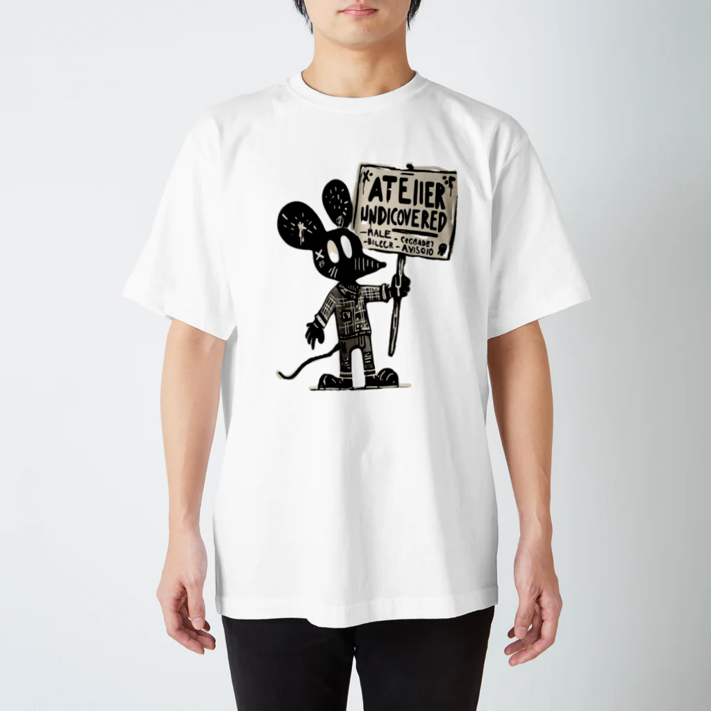 ATELIER-UNDISCOVEREDのT-shirt rat-collection 4 スタンダードTシャツ