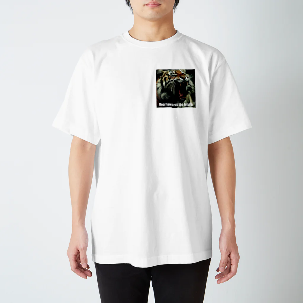 fling_shimizuの自由工房のRoaring Tiger Regular Fit T-Shirt