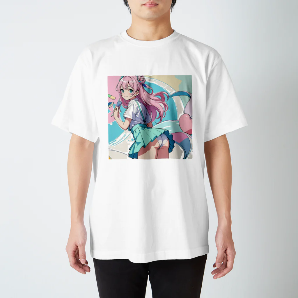 yozoraniyumeoの魔法メイク少女 Regular Fit T-Shirt