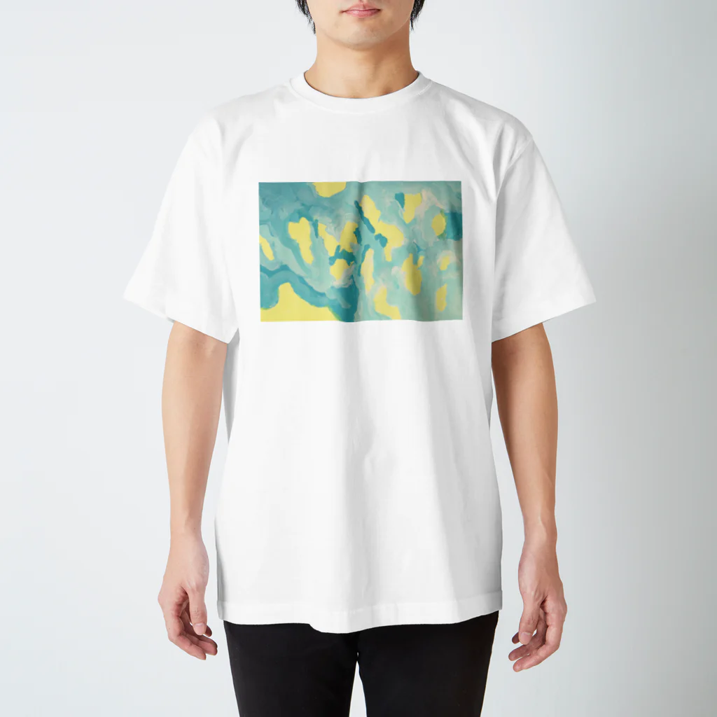 抽象画家ShizukiKagawaのひらひられもん Regular Fit T-Shirt