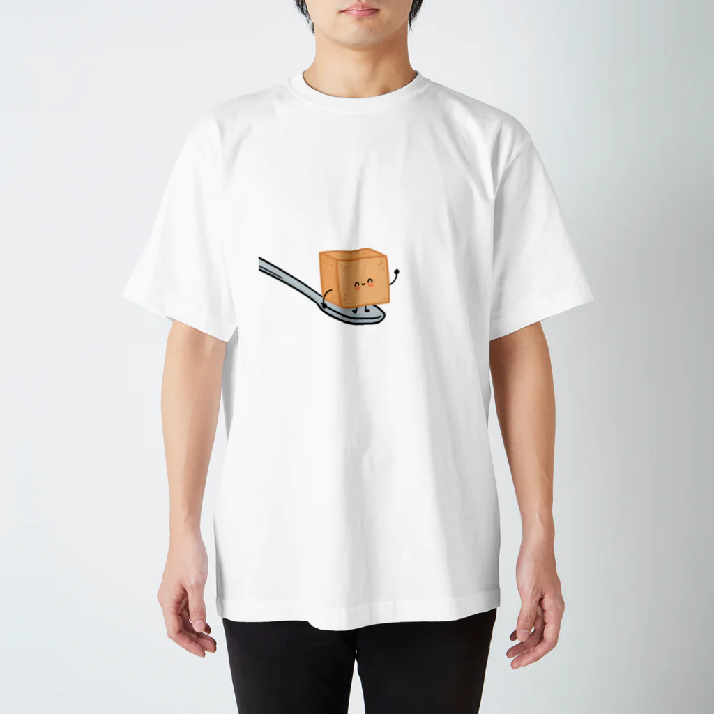 kakuzatoの黒砂糖ちゃん仲良しTシャツ Regular Fit T-Shirt