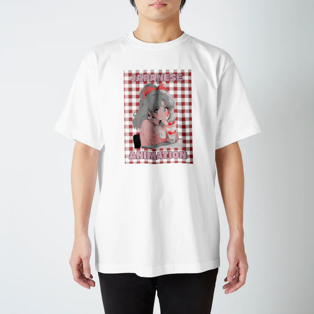 がーるずしょっぷのレトロアニメ2 Regular Fit T-Shirt