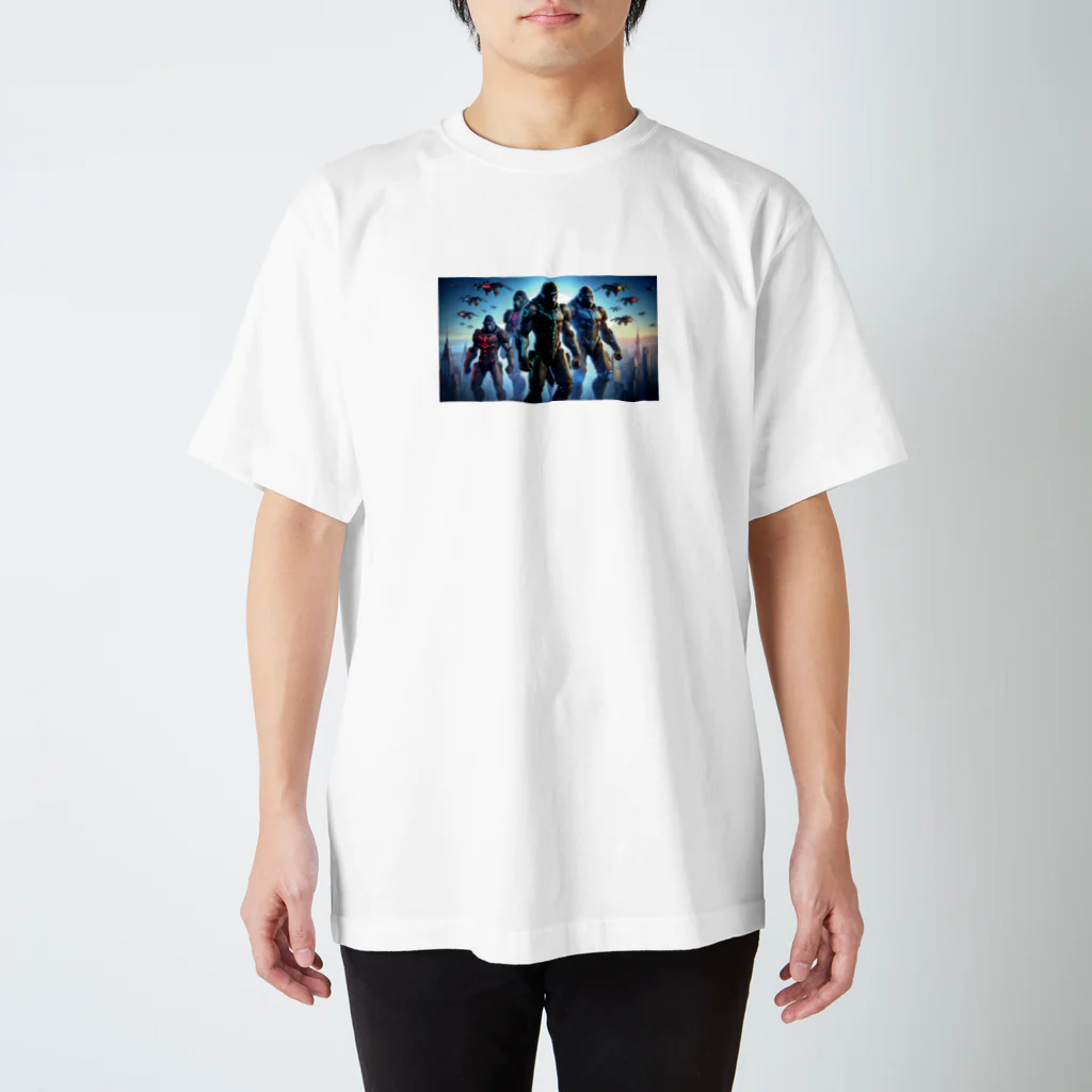 Animal_hero-457_AsukaYamamotoの立派なゴリラ Regular Fit T-Shirt