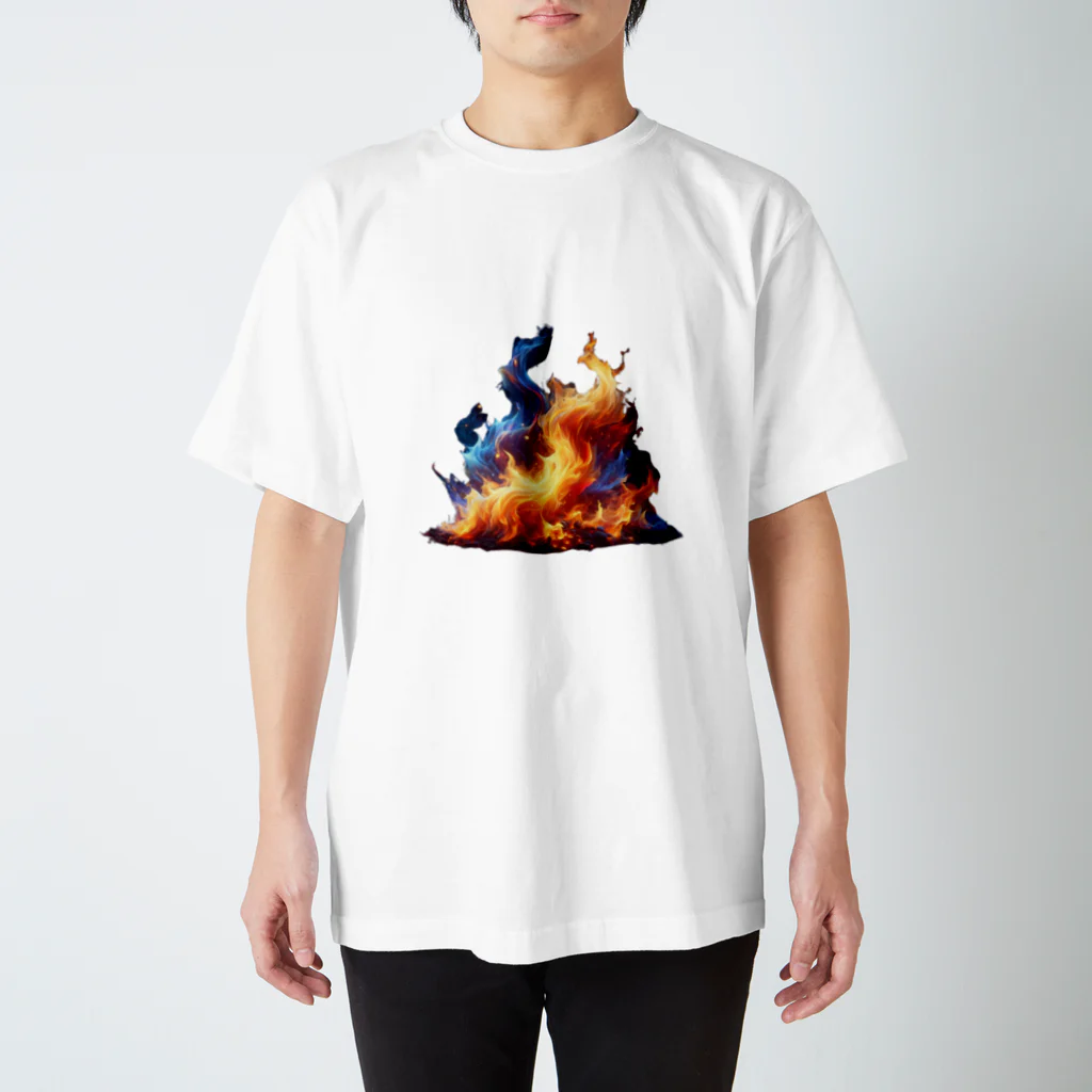 ryu1220の炎 スタンダードTシャツ