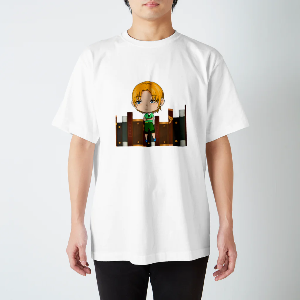 Doll Fantasyの颯瀬黄澄／本／透過あり スタンダードTシャツ