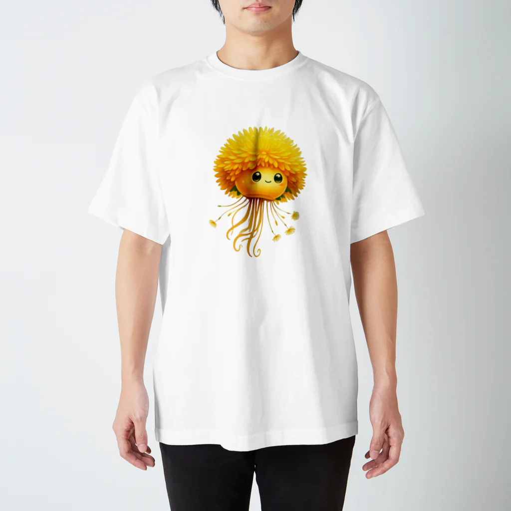 kimiyanの花くらげ　ポポちゃん スタンダードTシャツ