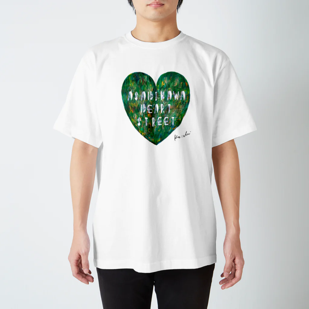 nissyheartのASAHIKAWA HEART STREET スタンダードTシャツ