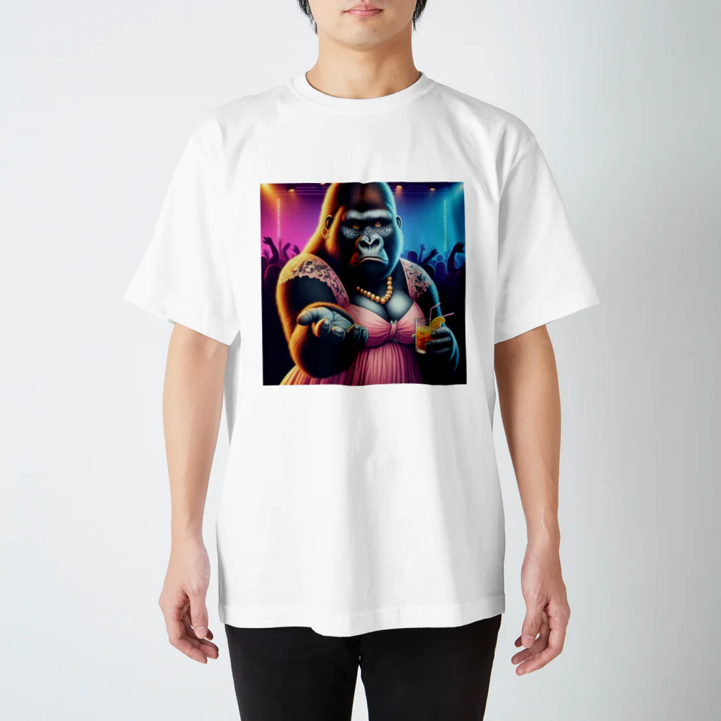 kellustratorのキャバゴリラ2 Regular Fit T-Shirt