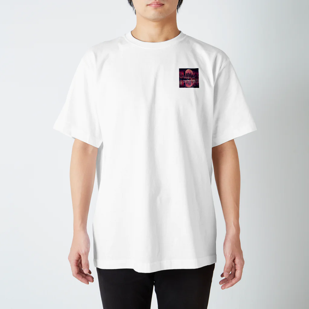 Nodoka Silence Library - WEB SHOPのElectro Moon Regular Fit T-Shirt