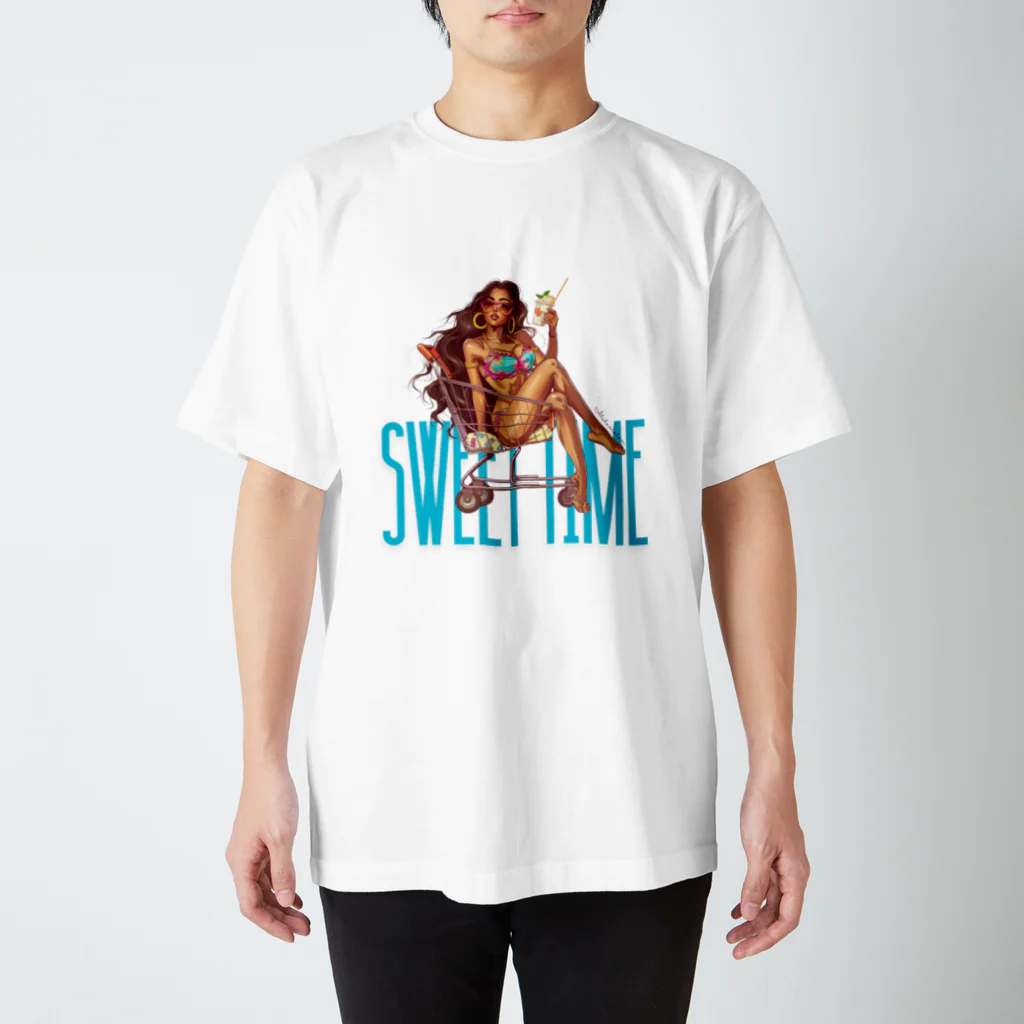 alohayurinのSweet time Regular Fit T-Shirt