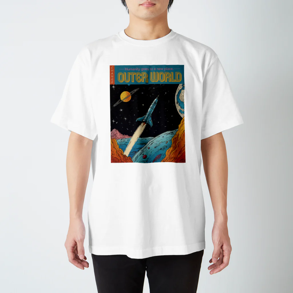 Chop StoreのOUTER WORLD スタンダードTシャツ