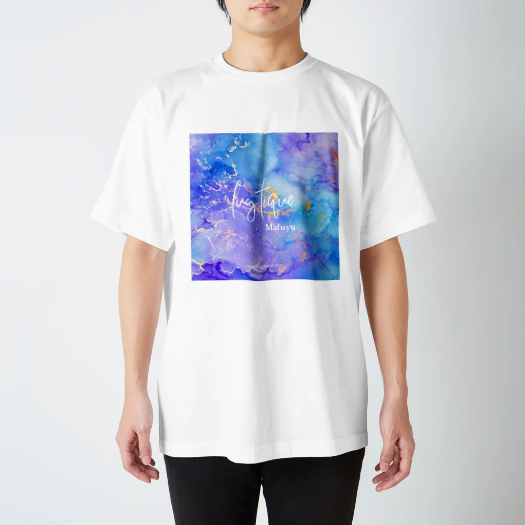 Mafuyuの手描きアートのルミナス手描き水彩画アート スタンダードTシャツ