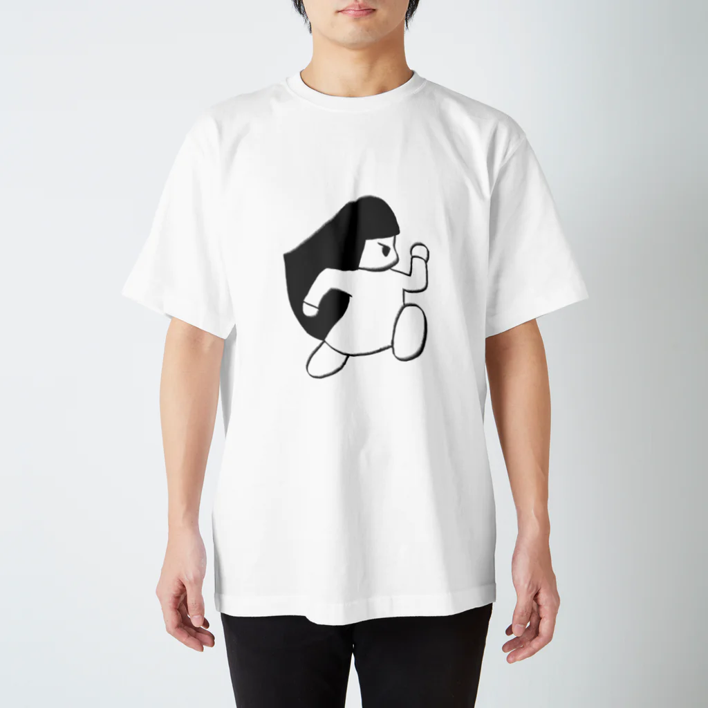 むじゅんのむじゅん　-走る- Regular Fit T-Shirt