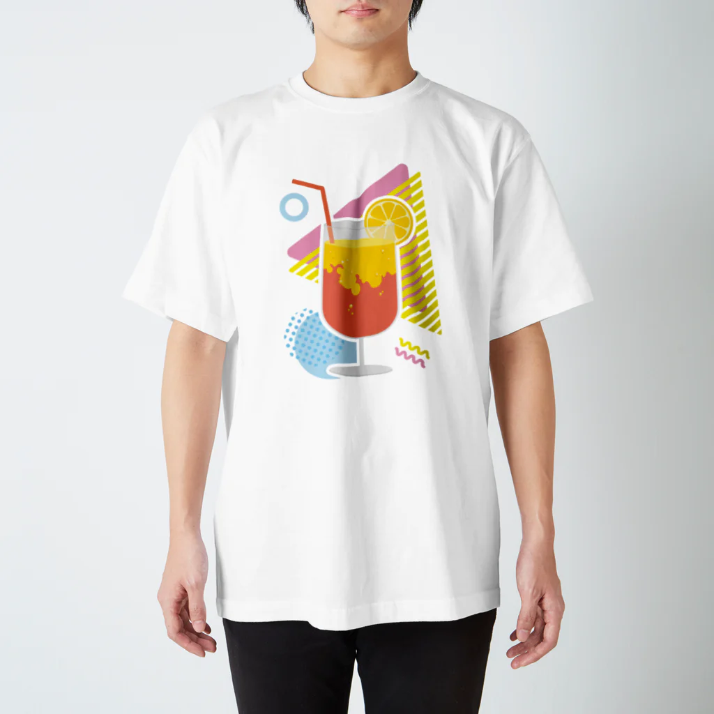 ネコノメのたからものばこのトロピカルカクテル Regular Fit T-Shirt