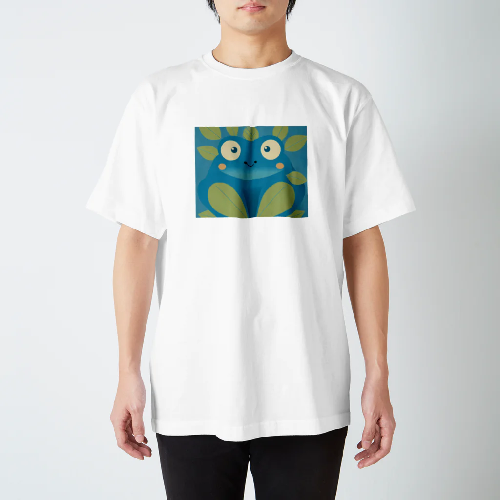 blue　like24のクリちゃん Regular Fit T-Shirt