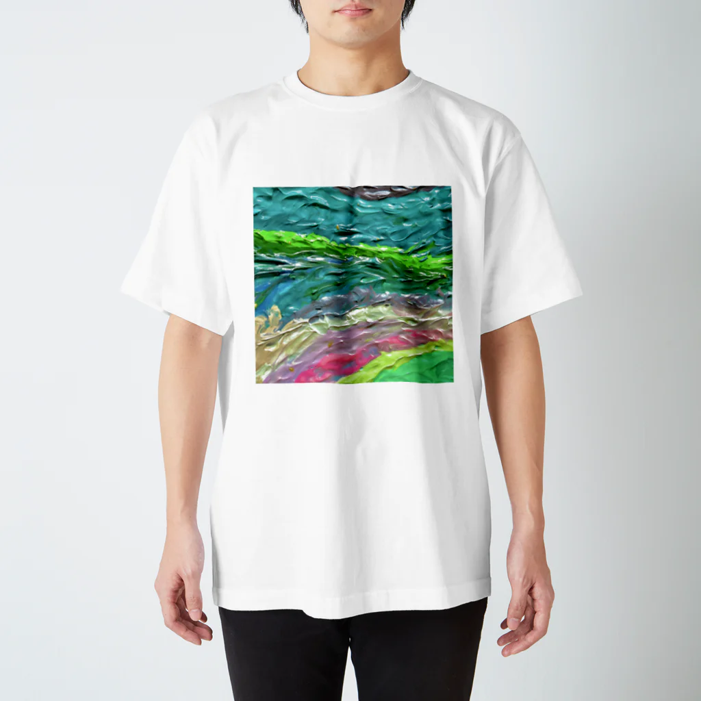 Gryuneのぐりゅあーと　輝路 Regular Fit T-Shirt