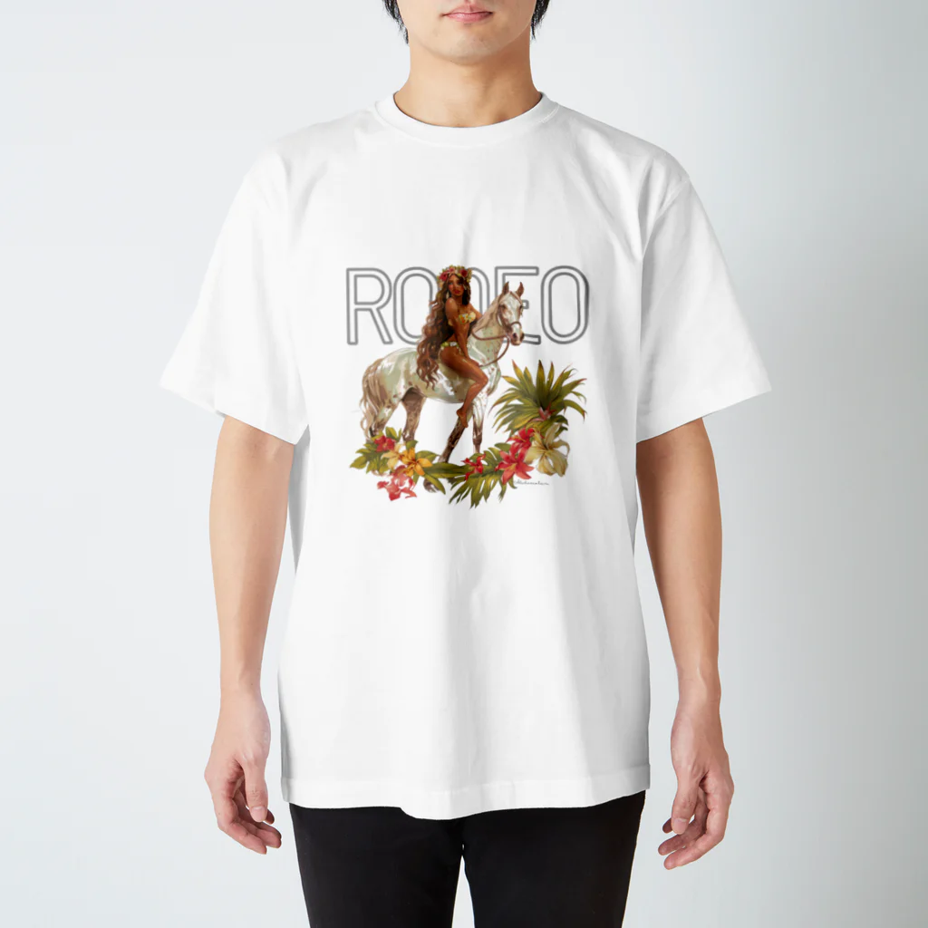 alohayurinのRODEO Regular Fit T-Shirt