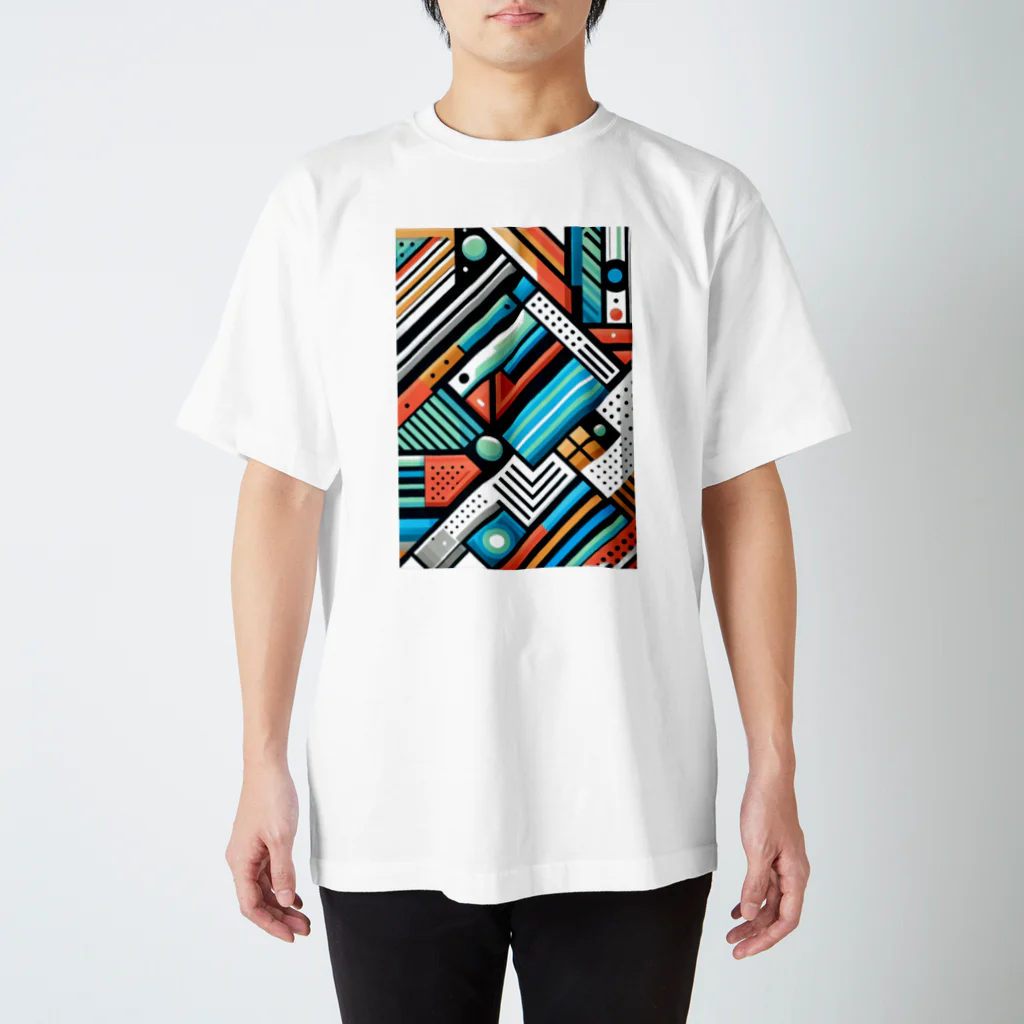 noririnoのVibrant Splash スタンダードTシャツ