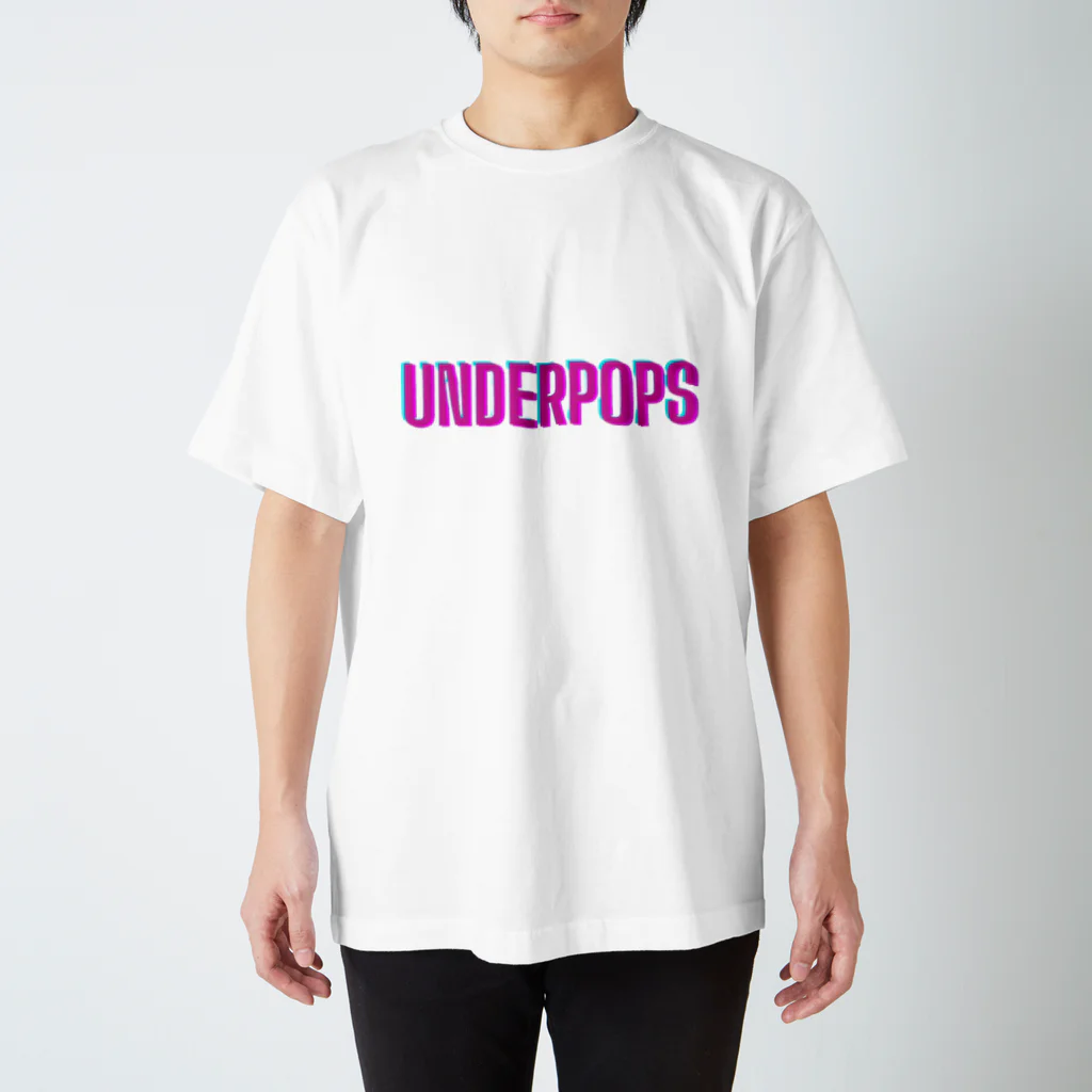 UnderpopSのUnderpopS　ロゴ Regular Fit T-Shirt