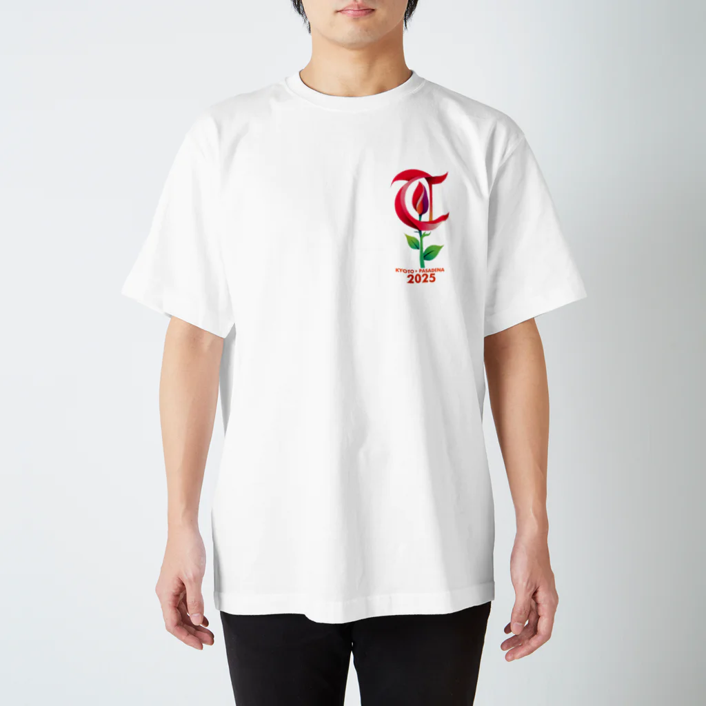 TEKINYANの薔薇のTマーク  スタンダードTシャツ