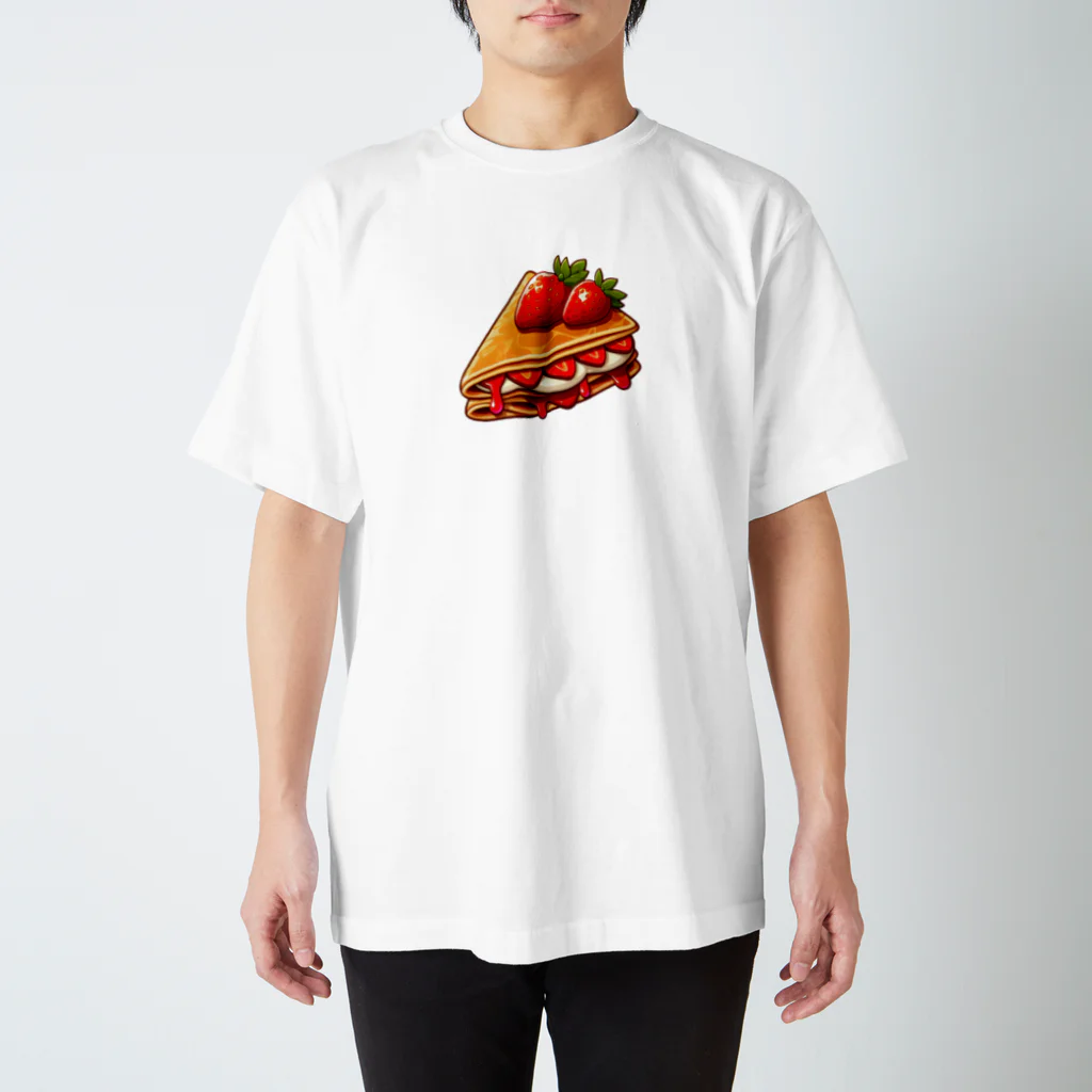 終わらない夢🌈のいちごのスイーツ🍓 スタンダードTシャツ